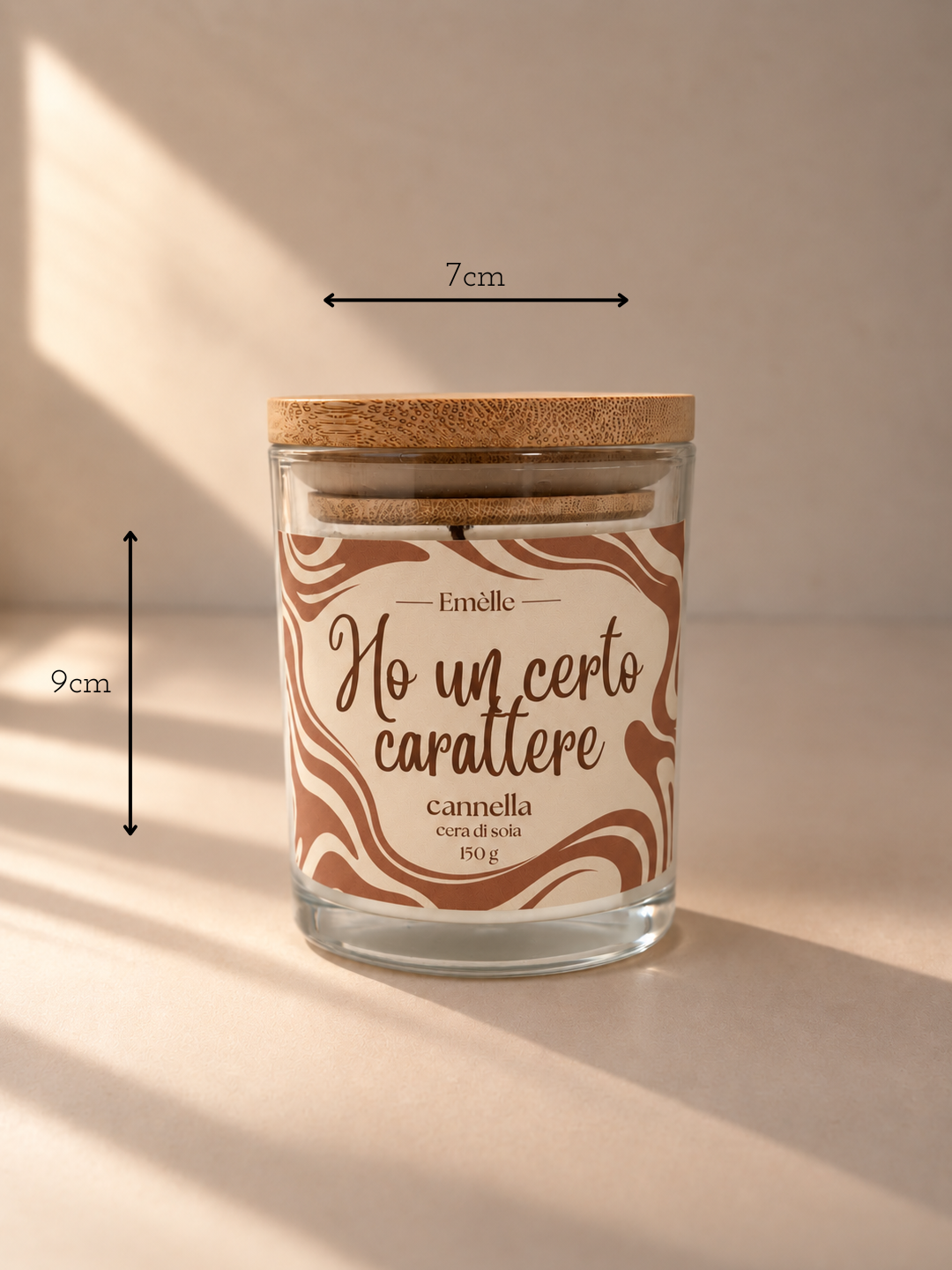Misure di Ho un certo carattere | 150g