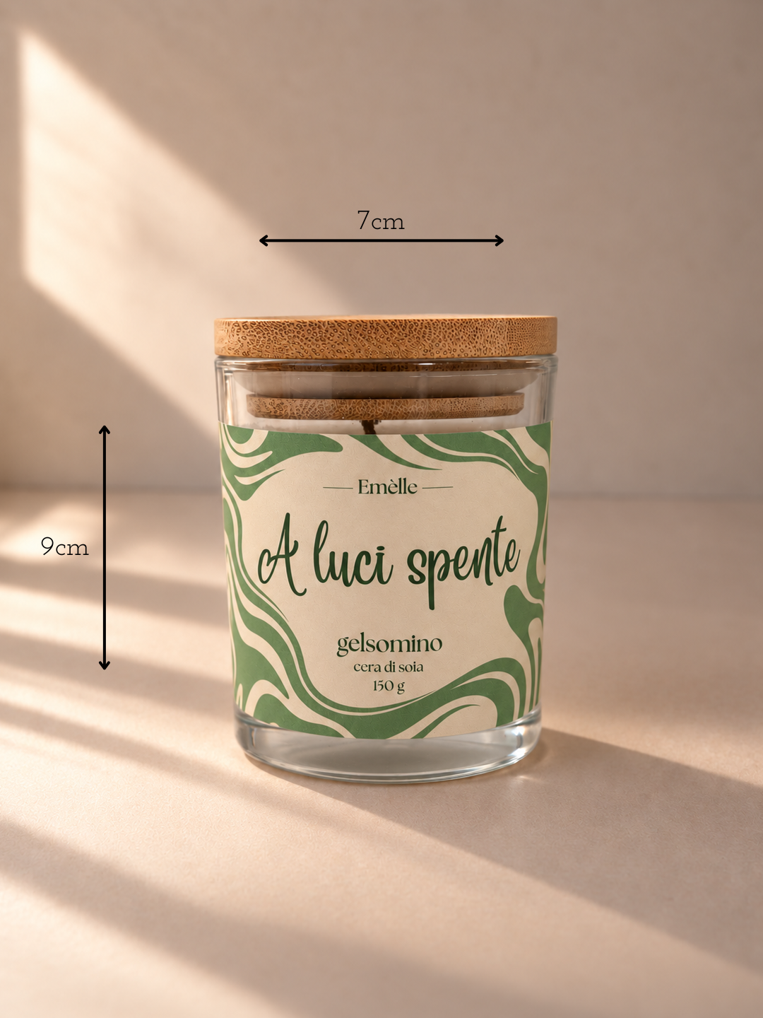 Misure di A luci spente | 150g