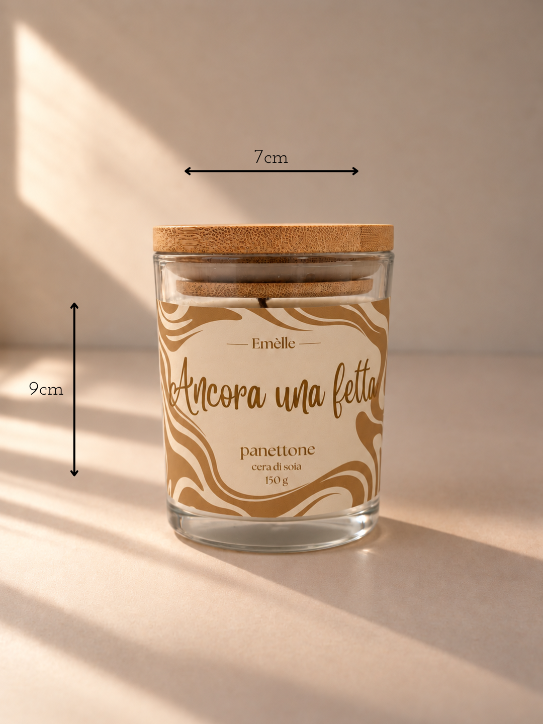 Misure di Ancora una fetta | 150g
