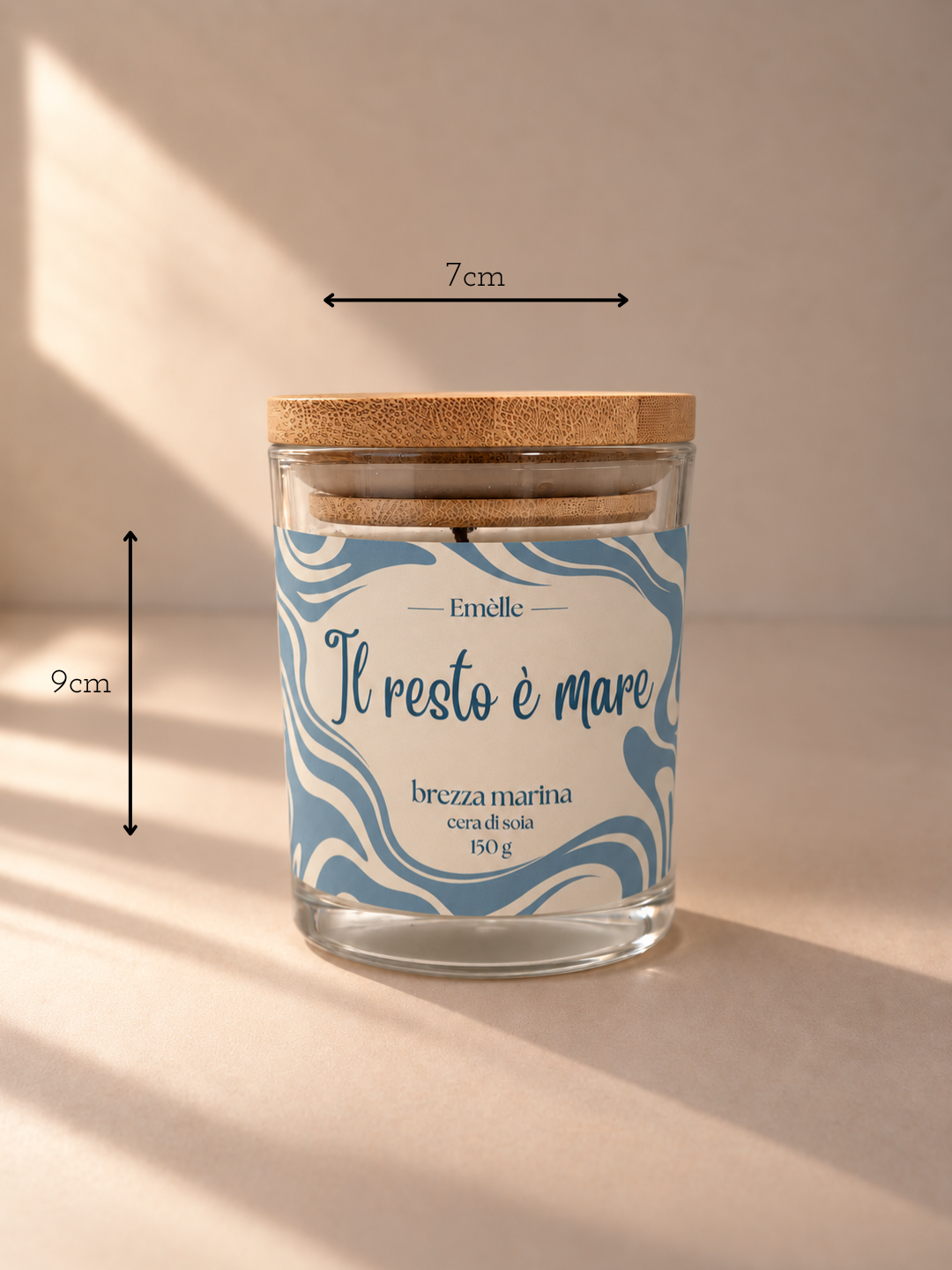 Misure di Il resto è mare | 150g