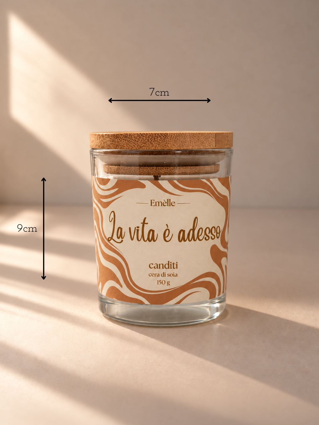 Misure di La vita è adesso | 150g