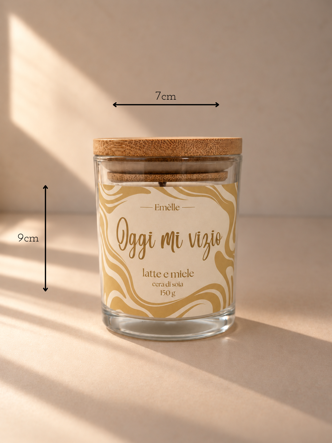 Misure di Oggi mi vizio | 150g