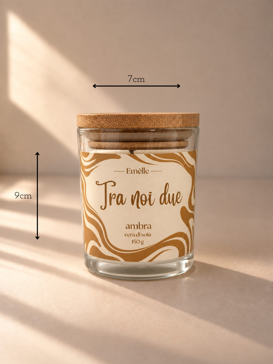 Misure di Tra noi due | 150g