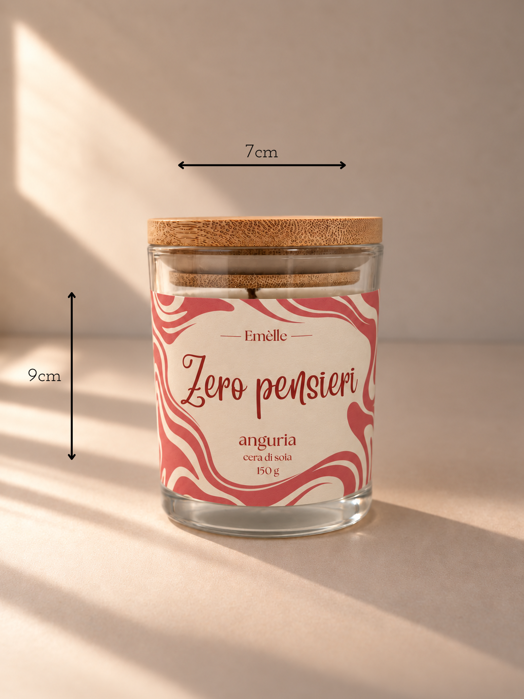 Misure di Zero pensieri | 150g